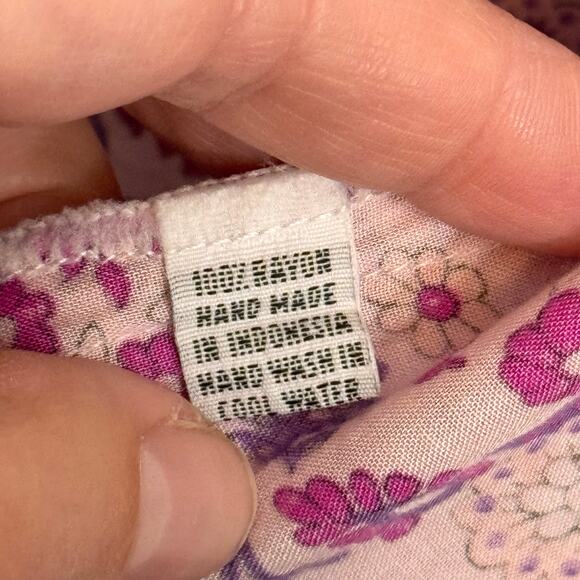 Sea Lustre Havana Maxi Wrap Dress S/M Pink Floral Ruffle Boho Cottagecore Beach - Picture 9 of 9